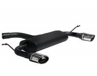 Ulter Sportauspuff passend für Volkswagen Touran 2003–2010 mit 2 Duplex Endrohren oval 120×80 Ulter Sportauspuff passend für Volkswagen Touran 2003–2010 mit 2 Duplex Endrohren oval 120×80