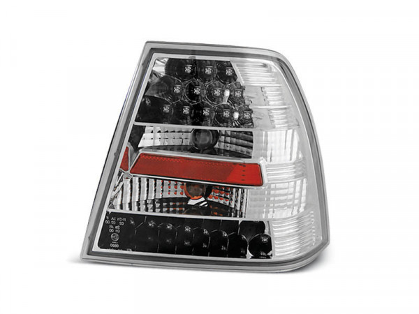LED Rücklichter chrom passend für VW Bora 09.98-07.05