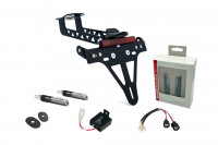 alpha Technik Kennzeichenhalter-Blinker-Kit passend für Kawasaki Versys 1000 ab Modelljahr 2019 alpha Technik Kennzeichenhalter-Blinker-Kit passend für Kawasaki Versys 1000 ab Modelljahr 2019