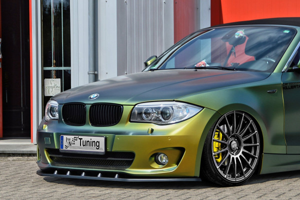 CUP Frontspoilerlippe für BMW BMW 1er E82/E88 LCI 2011-2013