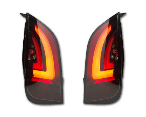 LED Rückleuchten Seat Mii 2011+ schwarz/rauch