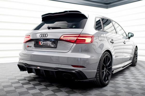 Heck Ansatz Flaps Diffusor V.2 passend für Audi RS3 8V Sportback Facelift