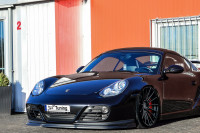 Frontspoilerlippe Cuplippe mit Wing passend für Porsche Cayman 987 aus ABS Frontspoilerlippe Cuplippe mit Wing passend für Porsche Cayman 987 aus ABS
