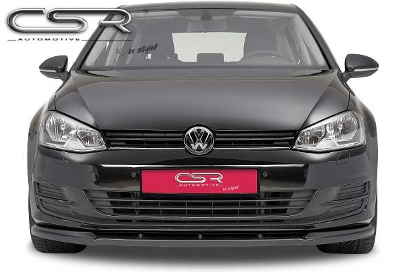 Cup-Spoilerlippe Carbon Look mit ABE für VW Golf 7 CSL047-C