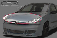 Motorhaubenverlängerung passend für Peugeot 206 MHV029 Motorhaubenverlängerung passend für Peugeot 206 MHV029