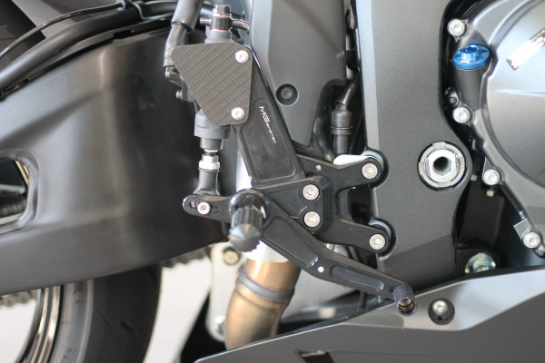 MG Biketec Sport-Fußrastenanlage passend für Honda CBR 600 RR ab 2023