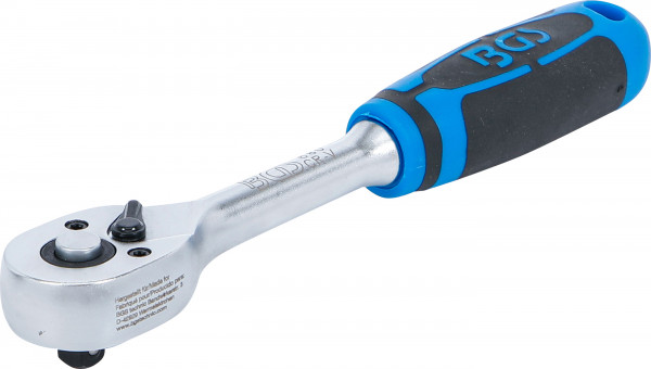 Umschaltknarre gerade Ausführung feinverzahnt 1/4 Zoll (6,3 mm)