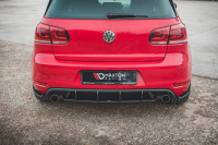 Heck Ansatz Flaps Diffusor passend für VW Golf GTI Mk6 Heck Ansatz Flaps Diffusor passend für VW Golf GTI Mk6