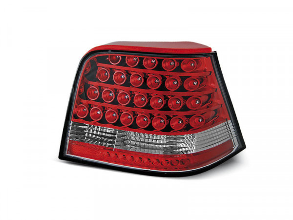 LED Rücklichter rot weiß passend für VW Golf 4 09.97-09.03