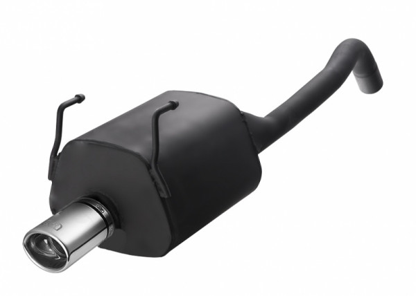 Ulter Sportauspuff passend für Ford KA II 2008-2012 1 Endrohr oval 95×65