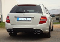 FOX Endschalldämpfer passend für Mercedes C-Klasse W204/S204 AMG-Paket 6 Zylinder FOX Endschalldämpfer passend für Mercedes C-Klasse W204/S204 AMG-Paket 6 Zylinder