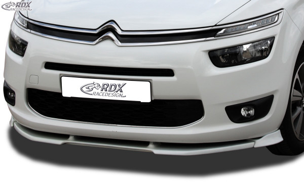 RDX Frontspoiler VARIO-X für CITROEN C4 Grand Picasso 2013+ Frontlippe Front Ansatz Vorne Spoilerlip