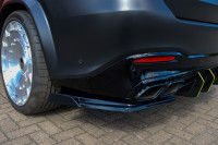 Heckansatz Seitenteile mit Wing passend für Mercedes GLS 63 AMG 4 Matic Heckansatz Seitenteile mit Wing passend für Mercedes GLS 63 AMG 4 Matic