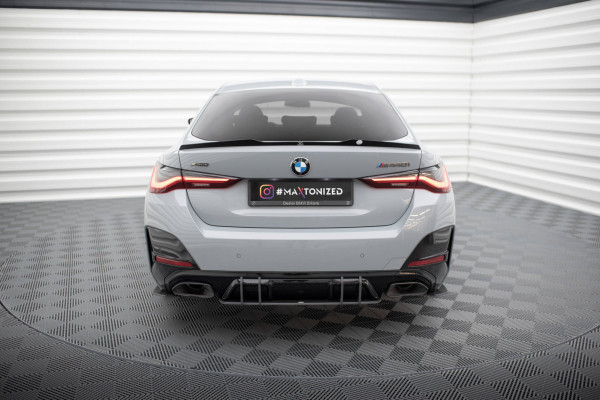 Street Pro Heck Ansatz Flaps Diffusor passend für BMW 4er Gran Coupe M-Paket G26