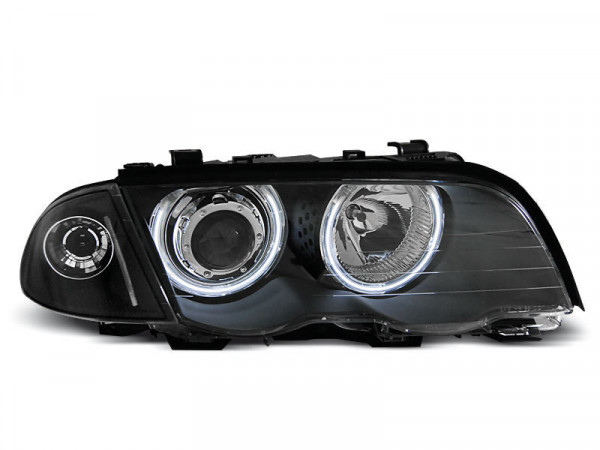 Scheinwerfer Angel Eyes Ccfl schwarz passend für BMW E46 05.98-08.01 S / t
