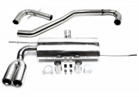 TA Technix Edelstahl Rennsportanlage 2x76mm passend für Audi A3 8P / VW Golf V 1K / Golf Plus 1KP TA Technix Edelstahl Rennsportanlage 2x76mm passend für Audi A3 8P / VW Golf V 1K / Golf Plus 1KP