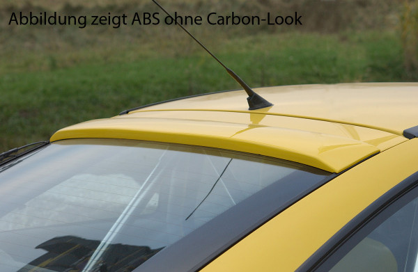 Rieger Heckscheibenblende carbon look für Opel Calibra (A) 3-tür. 03.90-