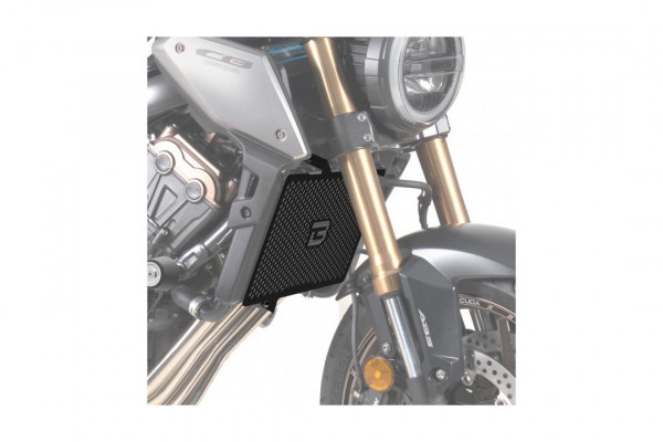 Barracuda Kühlerschutz Aluminium schwarz passend für Honda CB650R 2019-2023
