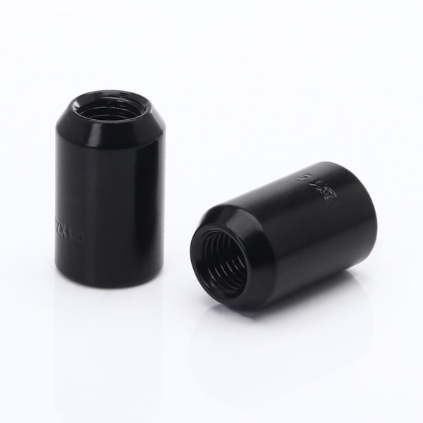 Satz Schwarze Inbus Radmuttern (Lug Nuts) 12x1,5 + Werkzeug