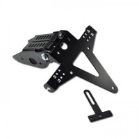 Kennzeichenhalter passend für Aprilia SMV750 Dorso 08-11 verstellbar schwarz Kennzeichenhalter passend für Aprilia SMV750 Dorso 08-11 verstellbar schwarz