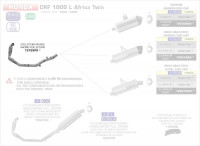 Arrow Racing Krümmer passend für Honda CRF 1000L Africa Twin 16-19 Arrow Racing Krümmer passend für Honda CRF 1000L Africa Twin 16-19