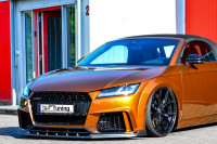 Spoilerschwert Frontspoiler Cuplippe mit Wing aus ABS passend für Audi TTRS 8S Spoilerschwert Frontspoiler Cuplippe mit Wing aus ABS passend für Audi TTRS 8S