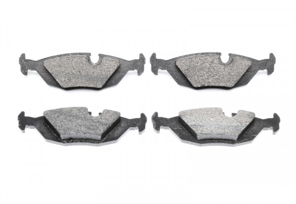 Bosch Bremsbelagsatz für Scheibenbremsen Hinterachse passend für BMW 3er Serie E21/E30