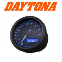 Daytona Velona Digital-Drehzahlmesser Ø60mm bis 18.000 U/min schwarz Daytona Velona Digital-Drehzahlmesser Ø60mm bis 18.000 U/min schwarz