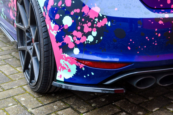 Heckansatz Seitenteile passend für VW Golf 7 R