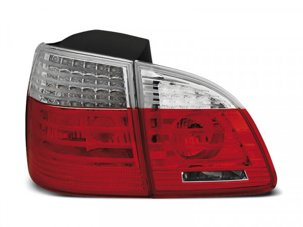 LED Rücklichter rot weiß passend für BMW E61 04-03.07 Touring