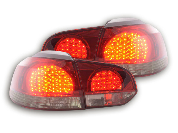 LED Rückleuchten Set VW Golf 6 Typ 1K 08- schwarz/rot