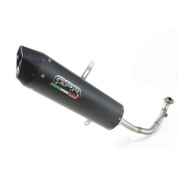 Yamaha Aerox 155 2021-2022, Furore Nero, Racing full system exhaust, including removable db killer R
