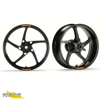 OZ Piega Aluminium Felgensatz schwarz glänzend passend für Kawasaki ZX10R Ninja 2016-2024 OZ Piega Aluminium Felgensatz schwarz glänzend passend für Kawasaki ZX10R Ninja 2016-2024