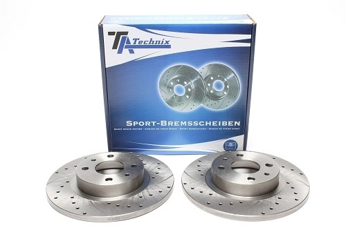 TA Technix Sport Bremsscheiben Satz Vorderachse passend für Alfa Romeo / Fiat / Lancia