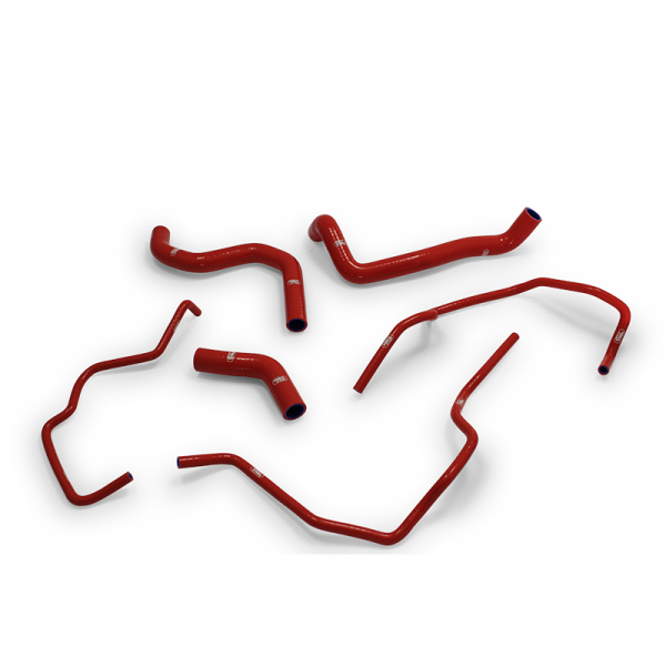 SAMCO SPORT Siliconschlauch Kit rot passend für Triumph Street Triple 660 & 765 (Modelljahr 2017–202