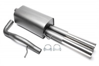 TA Technix Sportendschalldämpfer 2x76mm passend für Audi A4 B5 TA Technix Sportendschalldämpfer 2x76mm passend für Audi A4 B5