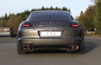 FOX Endschalldämpfer passend für Porsche Panamera 4,8l 2x115x85 Typ 44 rechts/links FOX Endschalldämpfer passend für Porsche Panamera 4,8l 2x115x85 Typ 44 rechts/links