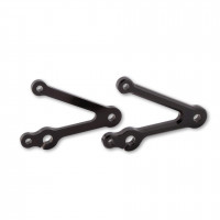 LSL Lampenstreben-Set 87mm mit Blinkeraufnahme schwarz LSL Lampenstreben-Set 87mm mit Blinkeraufnahme schwarz