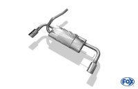FOX Endschalldämpfer passend für Ford Focus I DAW/DBW – 1x90 Typ 17 rechts/links FOX Endschalldämpfer passend für Ford Focus I DAW/DBW – 1x90 Typ 17 rechts/links