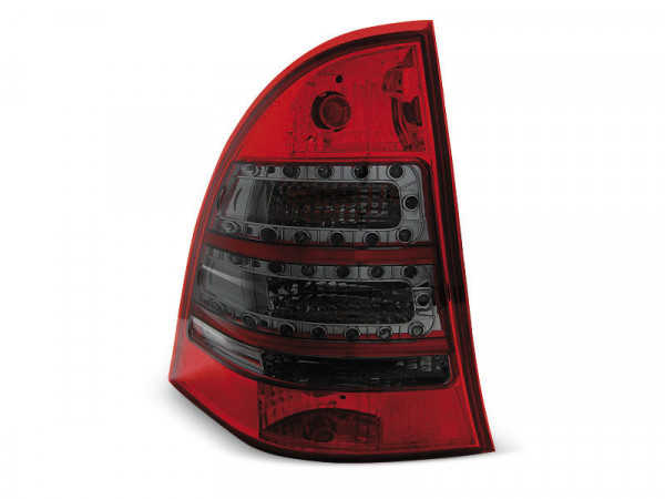 LED Rücklichter rot getönt passend für Mercedes C-Klasse W203 Kombi 00-07