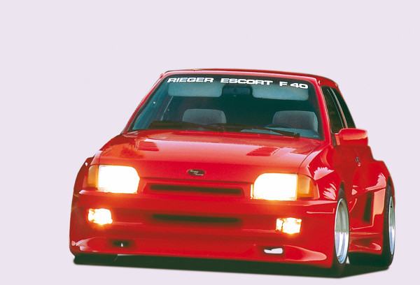 Rieger Spoilerstoßstange für Ford Escort 4 3-tür. 07.88-10.90