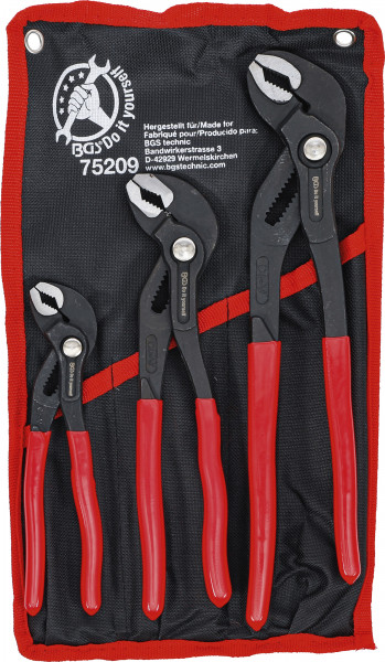 Wasserpumpenzangen-Satz 3-tlg. 175 / 240 / 300 mm