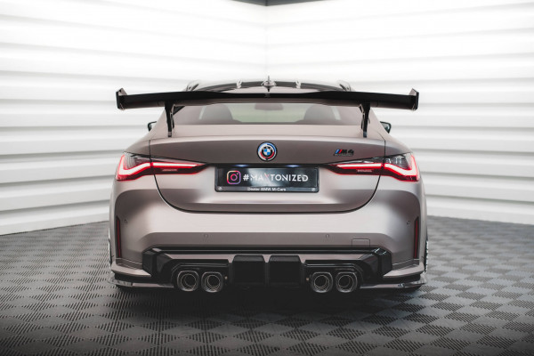 Carbon Fiber Heck Ansatz Flaps Diffusor Für BMW M4 G82