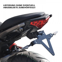 Kennzeichenhalter passend für Kawasaki ER-6N / F 12-16 verstellbar schwarz inkl. Reflektorhalter Kennzeichenhalter passend für Kawasaki ER-6N / F 12-16 verstellbar schwarz inkl. Reflektorhalter