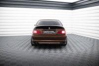 Heck Ansatz Flaps Diffusor Für BMW 3er E46 M Paket COUPE Schwarz Hochglanz