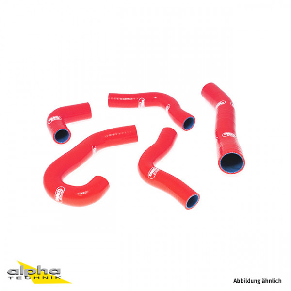 SAMCO SPORT Siliconschlauch Kit rot passend für KTM 1190 RC8 2008-2011