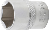 BGS Steckschlüssel-Einsatz Sechskant SW 21 mm | Antrieb Innenvierkant 12,5 mm (1/2 Zoll) BGS Steckschlüssel-Einsatz Sechskant SW 21 mm | Antrieb Innenvierkant 12,5 mm (1/2 Zoll)