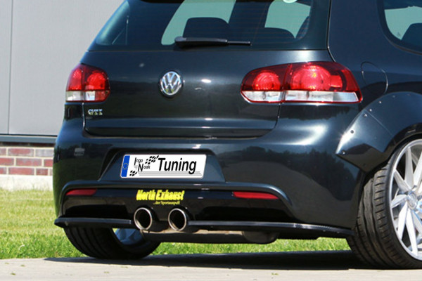 Heckansatz 2 tlg. für VW Golf 6R 1K