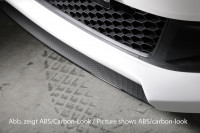 Rieger Spoilerschwert matt schwarz für VW Polo 6 GTI (6R) 5-tür. 05.10-01.14 (bis Facelift) Ausführung: Schwarz matt