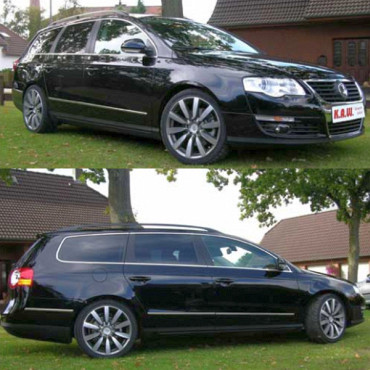 K.A.W. Tieferlegungsfedern für Volkswagen Passat Variant 3C ab 08/2005 bis 11/2010